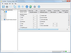 Directory Lister英文版(文件列表创建工具) V2.28