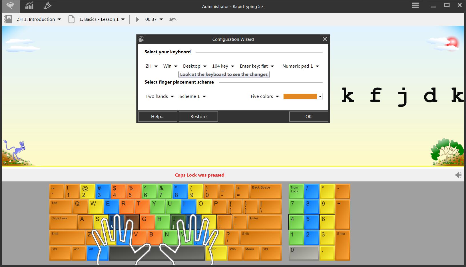 RapidTyping Typing Tuto