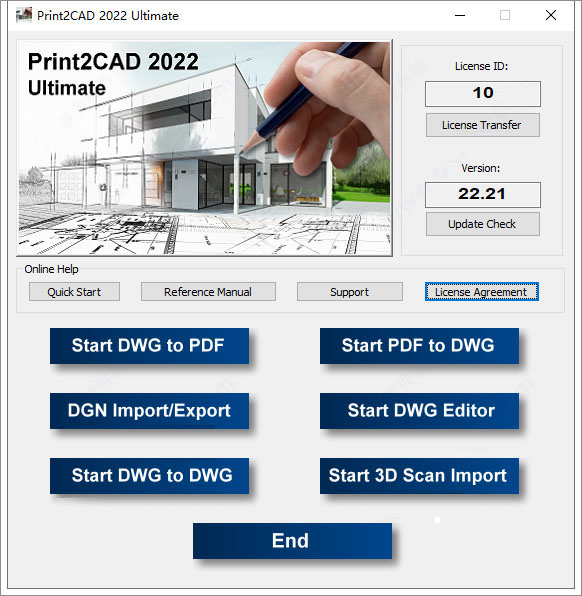 Print2CAD 2022中文破解版 V22.21b