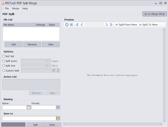 MSTech PDF Split Merge破解版 V1.1.12.360