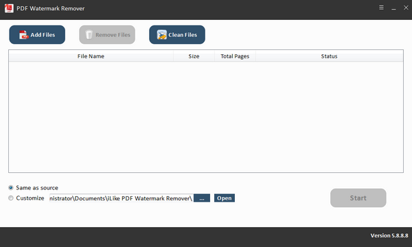 PDF Watermark Remover注册破解版 V5.8.8.8