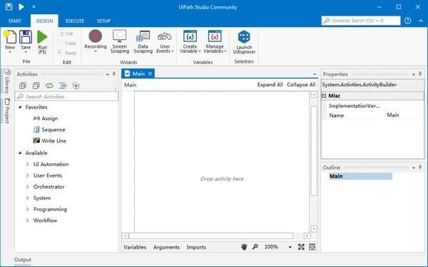 uipath studio中文破解版 V2019.4.4