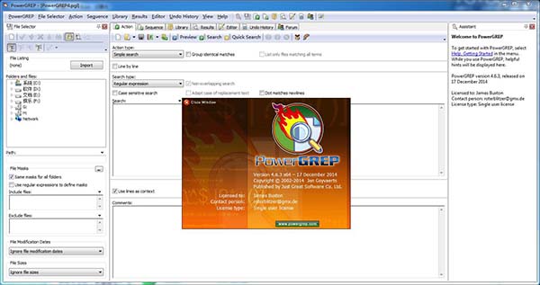 PowerGREP 4破解版 V4.6.3