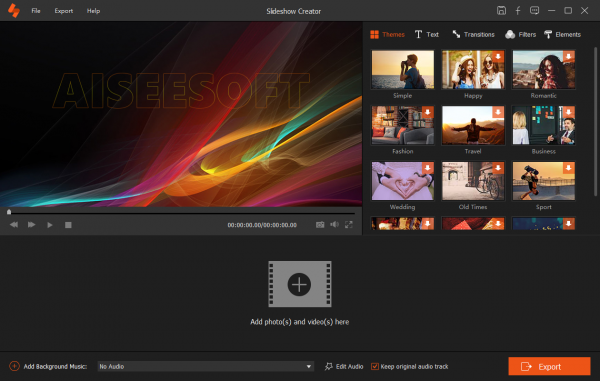 Aiseesoft Slideshow Creator中文破解版 V1.0.22