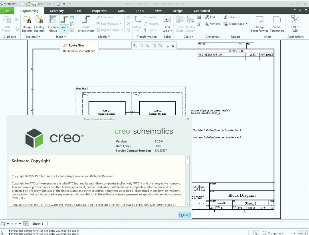 PTC Creo Schematics中文破解版 V7.0.0.0