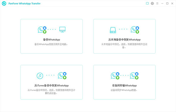 PanFone WhatsApp Transfer中文破解版 V2.1.2