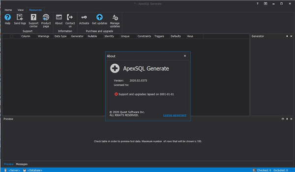 ApexSQL Generate中文破解版 V2020.02