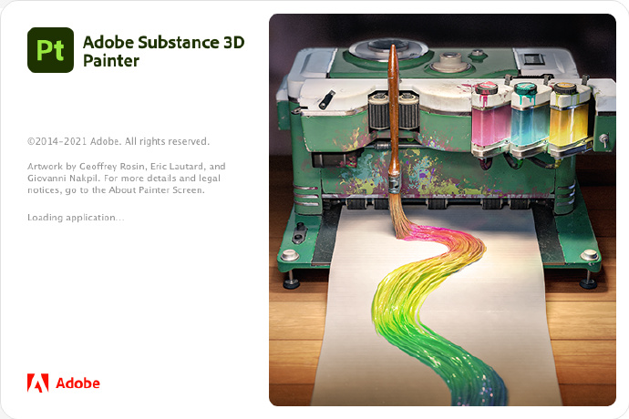 Adobe Substance 3D Painter中文破解版(pt3D绘画软件) V8.1.1