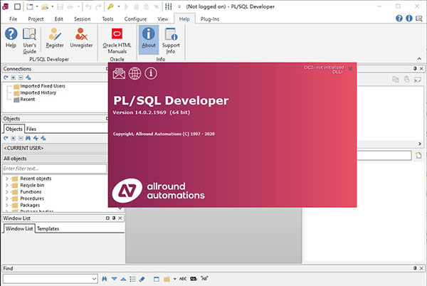 Allround Automations PL/SQL Developer中文破解版 V15.0.2