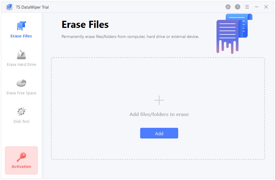 TogetherShare TS DataWiper破解版(数据彻底清除软件) V2.2