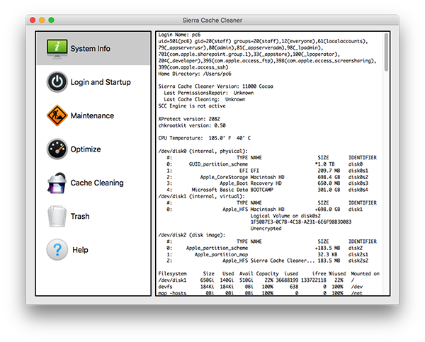 Sierra Cache Cleaner mac版下载截图2