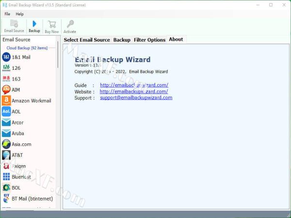 Email Backup Wizard v13.5破解版