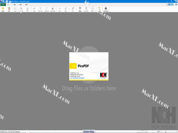 NCH PicoPDF Plus(PDF编辑器)v3.33激活版