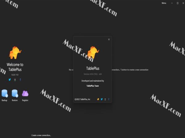TablePlus(数据库管理工具)v4.9.9 特别版