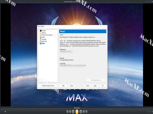 Zoom Player MAX(视频播放器)17.0 RC2中文破解版