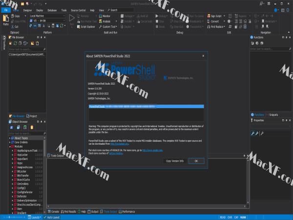 SAPIEN PowerShell Studio 2022(脚本编辑类软件)v5.82 激活破解版