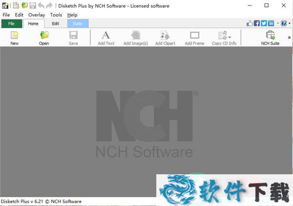 NCH Disketch Disc Label v6.21 中文破解版（附注册机+安装教程）