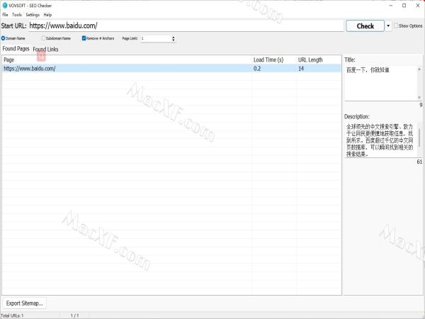 SEO Checker(SEO优化分析软件)v6.0 特别版