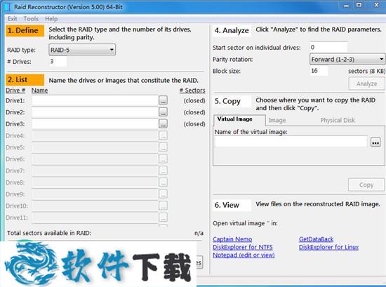 RAID Reconstructor（raid数据恢复工具）v5.00 中文破解版