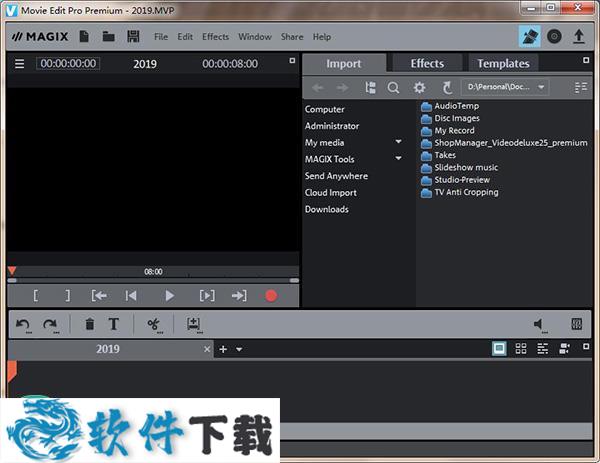 MAGIX Movie Edit Pro 2019 v18.0破解版(含破解补丁)