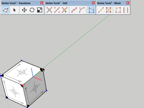 TT Vertex Tools v1.3.2 for Sketchup 2019(草图大师顶点编辑插件)免费破解版