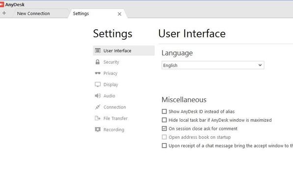 anydesk怎么设置中文